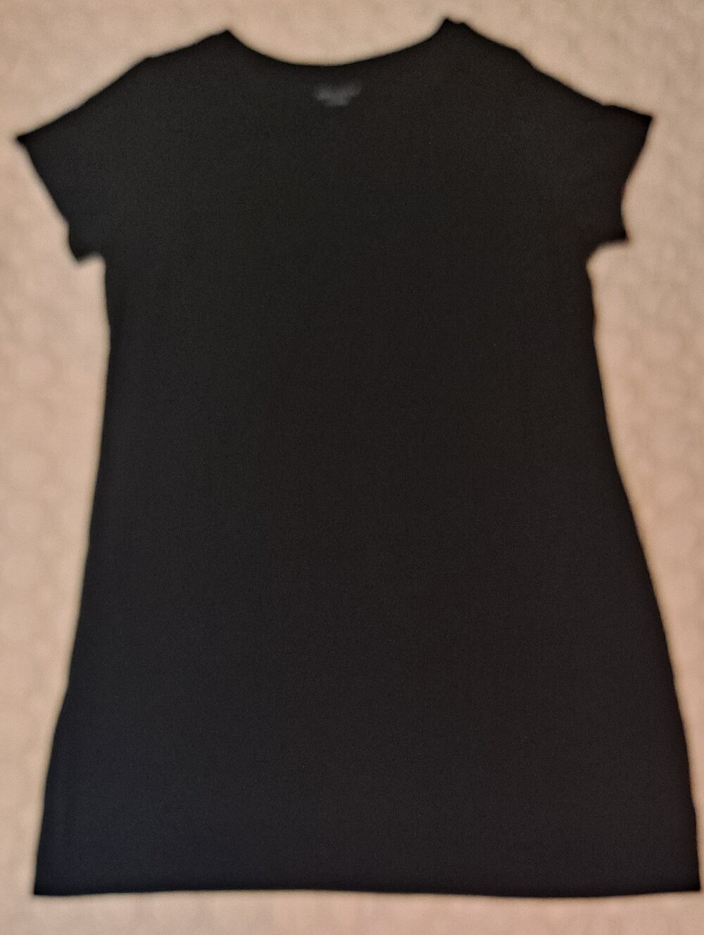 Ava & Liv Classic Black Short Sleeve Shift Dress 2X